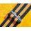 OMEGA Authentic OEM Bracelet Nato 21mm nylon Black & orange polyamid High quality Ref STZ001885 32 IJF Speedmaster Co axial 44mm