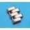 AUTHENTIQUE MAILLON BRACELET CARTIER PANTHERE POLIS ACIER 15.50MM