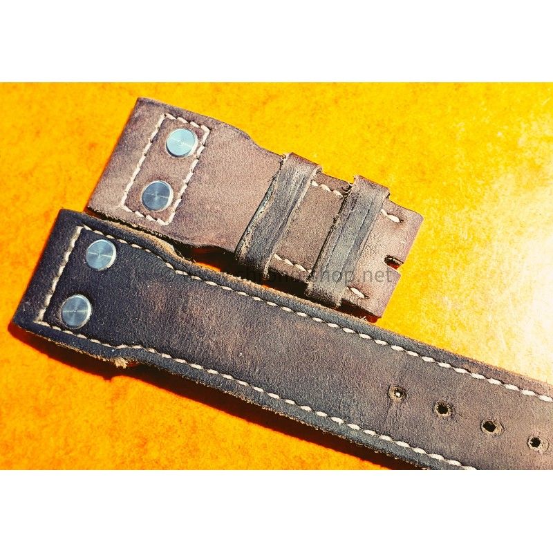IWC Genuine Discontinued Rare Big Pilot 5002, 5004, 5009 Calkskin Watch Strap ref A35484 IWC Genuine Discontinued Rare Big Pilot 5002, 5004, 5009 Calkskin Watch Strap ref A35484