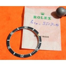 ☆★ ROLEX SUBMARINER VINTAGE FAT FRONT INSERT DE LUNETTE 5513 -1680 -5512 -1665 FADED ☆★