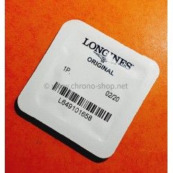 LONGINES New Watch band leather strap steel buckle part ORIGINAL 18 mm / ref. L649.101.658