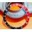 Rolex GMT Master Coke watch Red & Black color S/S 16700,16710,16760 Bezel 24H Insert Part FAT FONT SERIFS
