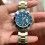 ROLEX RARE INSERT GRADUE LUNETTE BLEU MONTRES SUBMARINER DATE 16613,16618,16803,16808 LUMINOVA