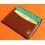 1990-1991 PORTEFEUILLE ROLEX CUIR MARRON VINTAGE + CALENDRIER + LIVRET TRANSLATION