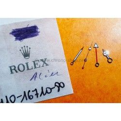 ROLEX ORIGINAL 2000's LUMINOVA HANDSET GMT MASTER II WATCHES 16710 AUTO CAL 3175, 3185