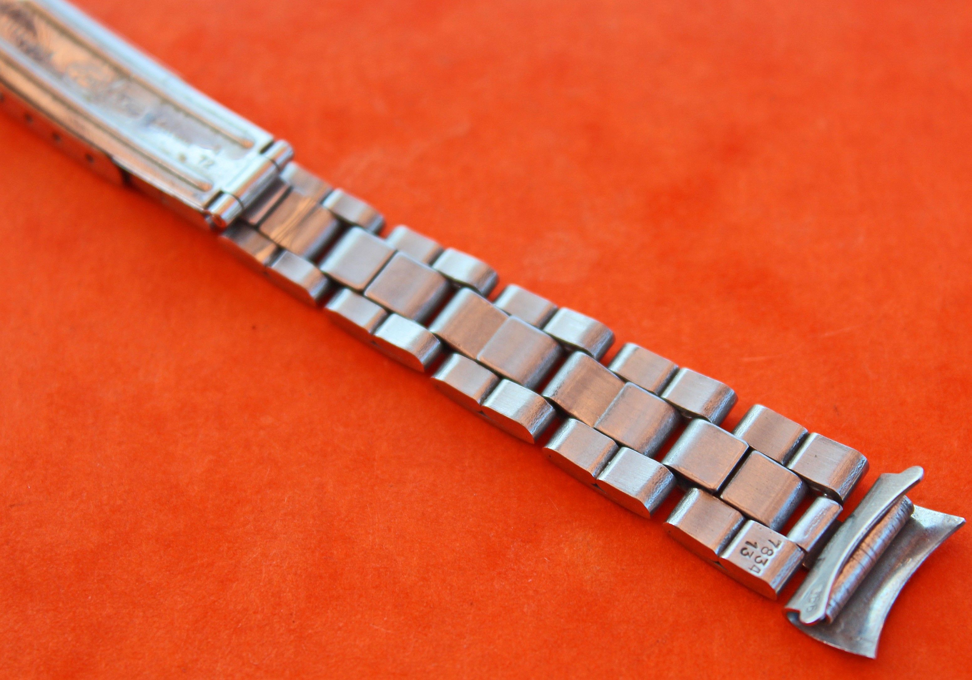 Vintage 6916 Ladies 4-72 Rolex 7834 Watch Band 13mm Bracelet Oyster ...