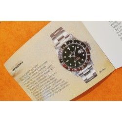Rolex Vintage Collectible 1984-1985 GMT-Master 16750,16753,1675 GMT II 16760 Watch Instruction Booklet Manual