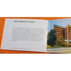 Rolex 1972/1973 Vintage & Collectible Genuine Cosmograph Daytona Paul Newman 6263,6265 Booklet, manual
