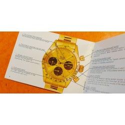 Rolex 1972/1973 Vintage & Collectible Genuine Cosmograph Daytona Paul Newman 6263,6265 Booklet, manual