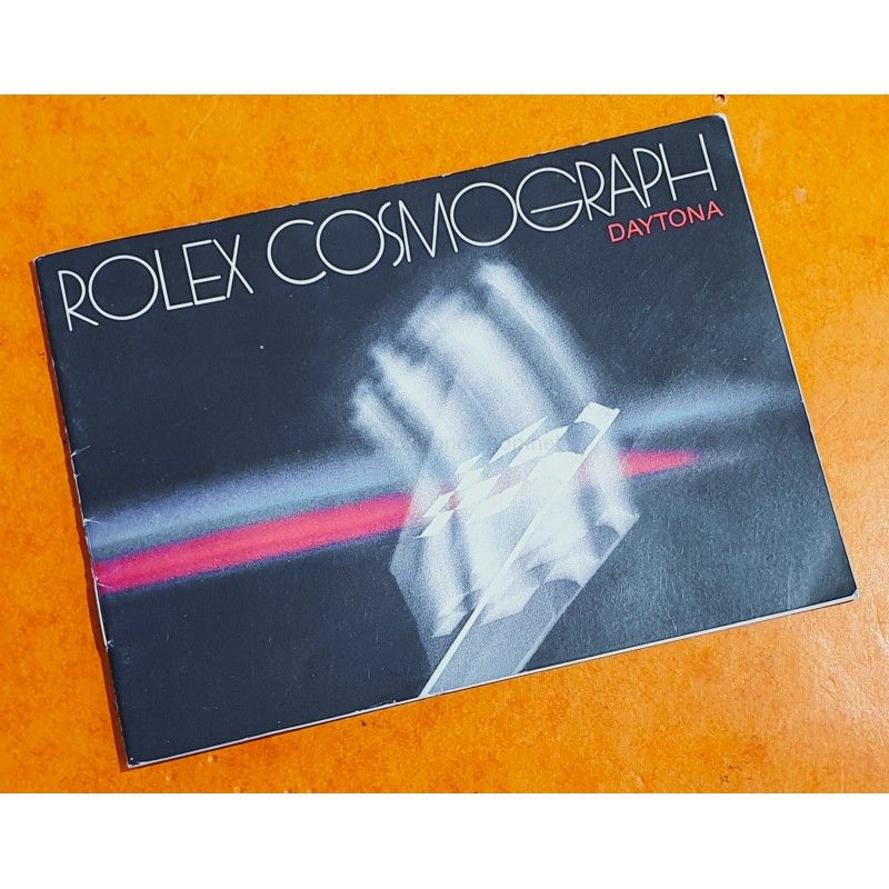 ROLEX VINTAGE 80's Booklet, manual ROLEX COSMOGRAPH DAYTONA 1982