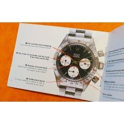 ROLEX VINTAGE LIVRET / NOTICE MONTRE COSMOGRAPH DAYTONA 6263, 6265 PAUL NEWMAN DE 1982/1983