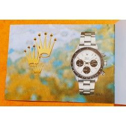 ROLEX VINTAGE LIVRET / NOTICE MONTRE COSMOGRAPH DAYTONA 6263, 6265 PAUL NEWMAN DE 1982/1983