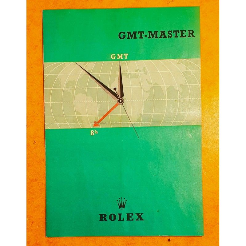 ROLEX 1959 GMT MASTER 6542 COLLECTIBLE VINTAGE ANTIQUE ENGLISH