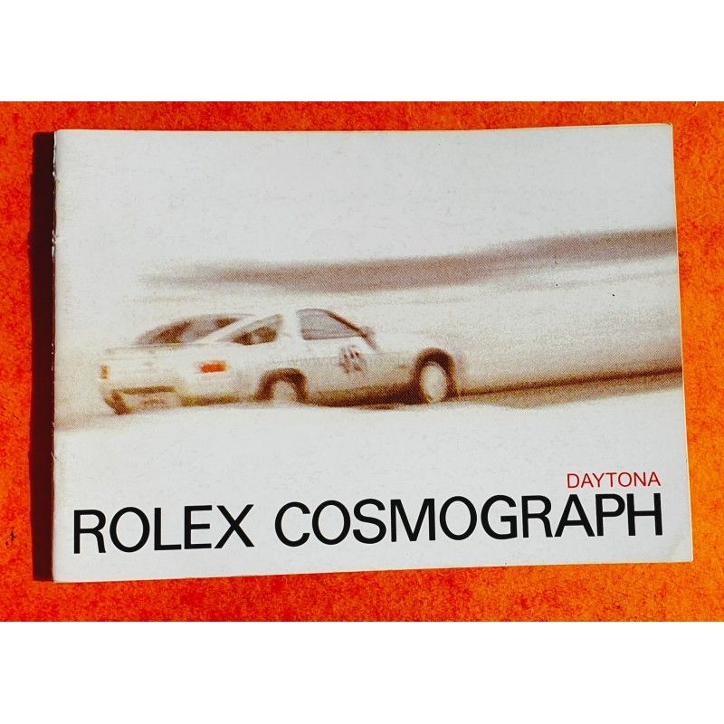 Rolex 1984/1985 Vintage Cosmograph Daytona 6263,6265,6263/8,6265/8 Manual, advertising Booklet USA Rolex 1984/1985 Vintage Cosmograph Daytona 6263,6265,6263/8,6265/8 Manual, advertising Booklet USA