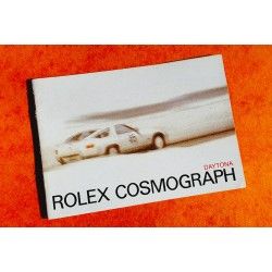 Rolex 1984/1985 Vintage Cosmograph Daytona 6263,6265,6263/8,6265/8 Manual, advertising Booklet USA