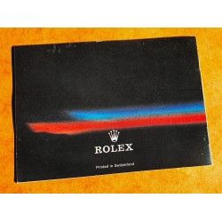 ROLEX VINTAGE 80's Booklet, manual ROLEX COSMOGRAPH DAYTONA 1982/1983 models 6263, 6265, 6240 watches Paul Newman