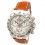 ROLEX ORIGINAL BRACELET MONTRES DAYTONA 16519,116520,116509,116519 CUIR BUFFLE COULEUR ORANGE TABAC 20mm