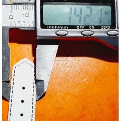Vintage & Rare 70's SWISS MADE Plastic Bund Strap Bracelet Ladies Watch White color