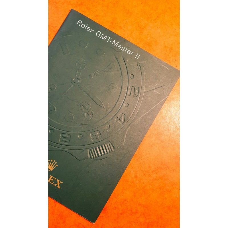 Rolex Authentic Instructions Manual Italian Language Booklet GMT