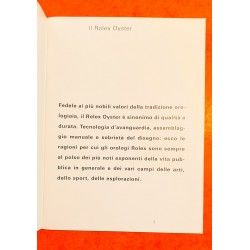 Rolex Authentic Instructions Manual Italian Language Booklet GMT MASTER II ref 116710,116713,116718 watches