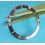 Anthracite Faded Rolex Submariner Bezel Insert Black Stainless Steel 16800/0 16610 aged
