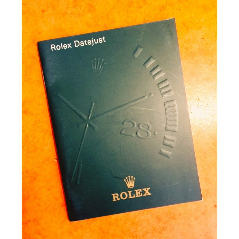 Rolex Authentic Instructions Manual Italian...