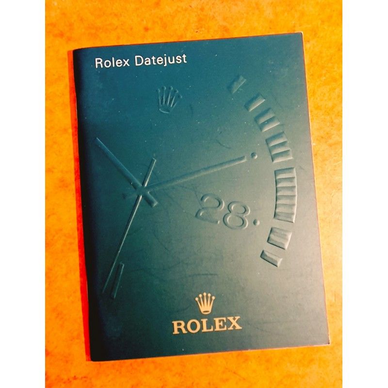 Rolex Authentic Instructions Manual french Booklet 2006 DATEJUST 36mm116200,116201,116203,116208 Rolex Authentic Instructions Manual french Booklet 2006 DATEJUST 36mm116200,116201,116203,116208