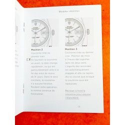 Rolex Authentic Instructions Manual french Booklet 2006 DATEJUST 36mm116200,116201,116203,116208