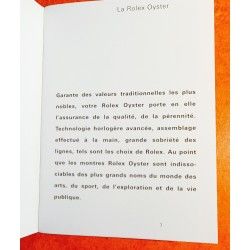 Rolex Authentic Instructions Manual french Booklet 2006 DATEJUST 36mm116200,116201,116203,116208