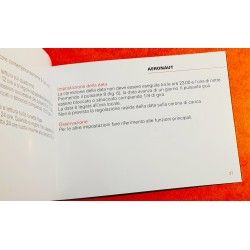 Tudor 2009 Hydronaut,Aeronaut,Iconaut,Grantour,chronograph,hydro 1200,Date-Day Booklet,advertising,italian manual