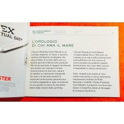 Rolex 2018 Original Italian Rolex YACHTMASTER 116622,116680 Booklet, advertising, green manual