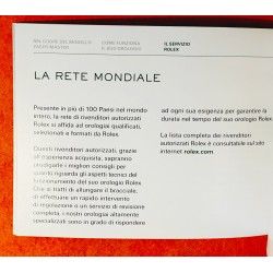 Rolex 2018 Original Italian Rolex YACHTMASTER 116622,116680 Booklet, advertising, green manual