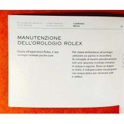 Rolex 2018 Original Italian Rolex YACHTMASTER 116622,116680 Booklet, advertising, green manual