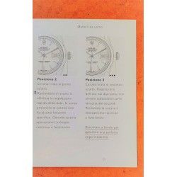 Rolex Authentic Instructions Manual italian Booklet 2001 DATEJUST 36mm116200,116201,116203,116208