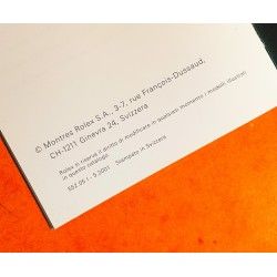 Rolex Authentic Instructions Manual italian Booklet 2001 DATEJUST 36mm116200,116201,116203,116208