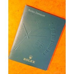 Rolex Authentic Instructions Manual italian Booklet 2001 DATEJUST 36mm116200,116201,116203,116208