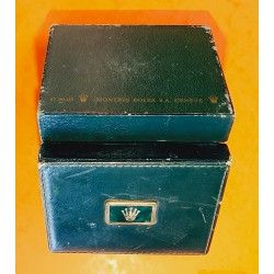 Rolex Green Leather Watch Box Storage Applied crown Rolex box 67.00.03 Datejust, Ladies, Precision, oyster perpetual