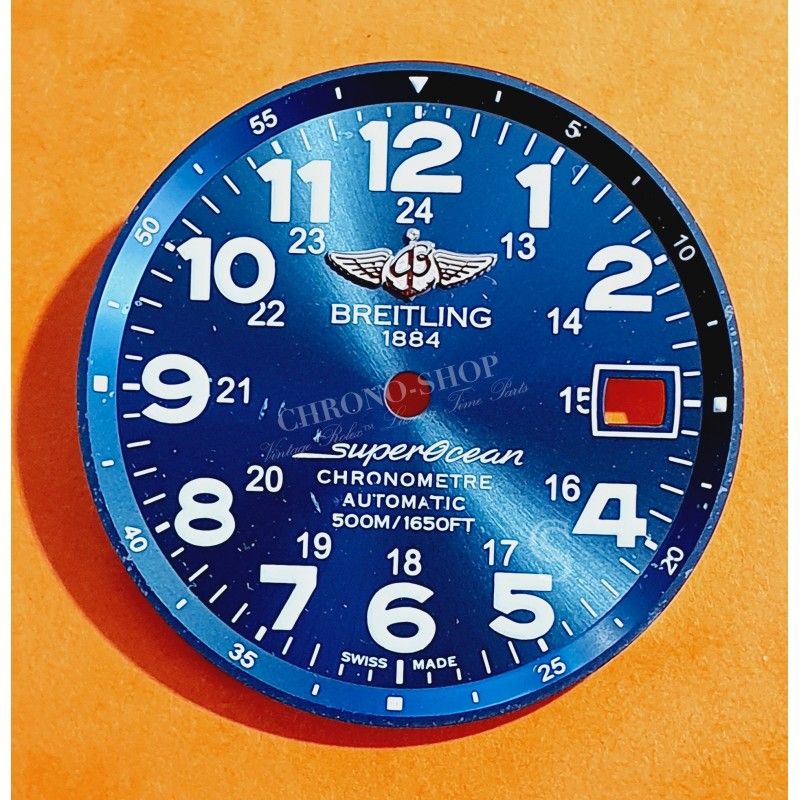 Breitling Superocean II 500M 42mm ref ref A17365D11C1A1 Rare Preowned blue color Watch dial Luminous Cal auto Breitling Superocean II 500M 42mm ref ref A17365D11C1A1 Rare Preowned blue color Watch dial Luminous Cal auto