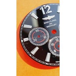 Breitling FOR BENTLEY Genuine preowned Watch dial red & black color 29mm Chronograph