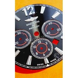 Breitling FOR BENTLEY Genuine preowned Watch dial red & black color 29mm Chronograph