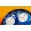 BREITLING 1884 GENUINE TUTONE WHITE & BLUE WATCH CHRONOMAT LUMINOVA DIAL 29mm CHRONOGRAPH
