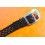 VINTAGE 70's BRAIDED RETRO STYLE WATCH STRAP DARK BROWN COLOR 16mm