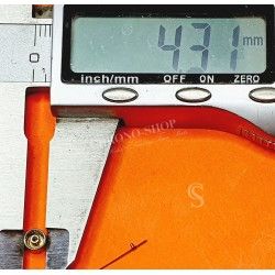 BREITLING VINTAGE TOP COVER PUSHERS SSTEEL & RED SECONDS HAND- WHITE HANDS SUBDIALS