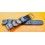 LEATHER braided brown & black colors STRAP BAND BRACELET WATCHES WITH BUCKLE 17mm