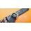 LEATHER braided brown & black colors STRAP BAND BRACELET WATCHES WITH BUCKLE 17mm