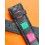 BRACELET EXOTIQUE 19mm MONTRES ANCIEN CUIR NOIR ET COULEURS AVEC BOUCLE