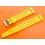 Vintage Yellow Watch 70's 16mm ALASKA Tropic SUB Dive Strap New Old Stock Watch Band nos