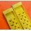 Vintage Yellow Watch 70's 16mm ALASKA Tropic SUB Dive Strap New Old Stock Watch Band nos