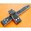 Rare Bracelet Rivets Vintage 22mm Kaki canvas Vieilli MONTRES AVIATEURS BIG PILOT 5003,5010,5009,5002