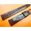 Accessoire montre BRACELET MONTRES CUIR GRAIN LEZARD COULEUR TABAC 18mm SWISS MADE